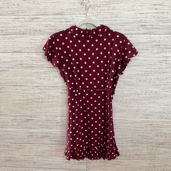 Mote Polka Dot Tie Waist Dress | SIZE M - Picture 4 of 5